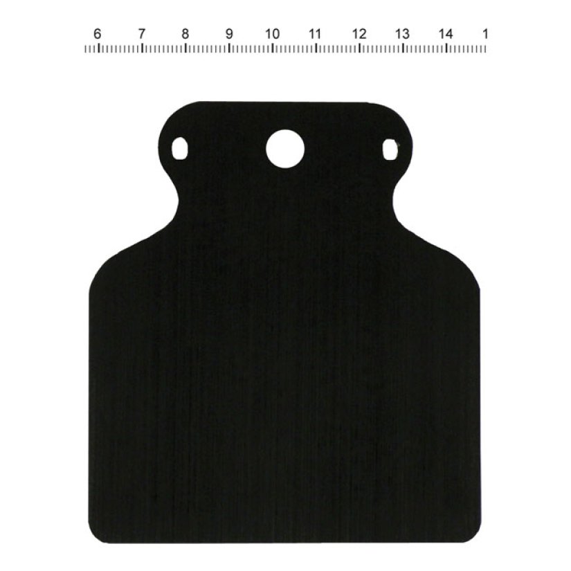 MOTOGADGET MOUNTING BRACKET FOR MOTOSCOPE MINI, BLACK BLACK ANODIZED. 930201