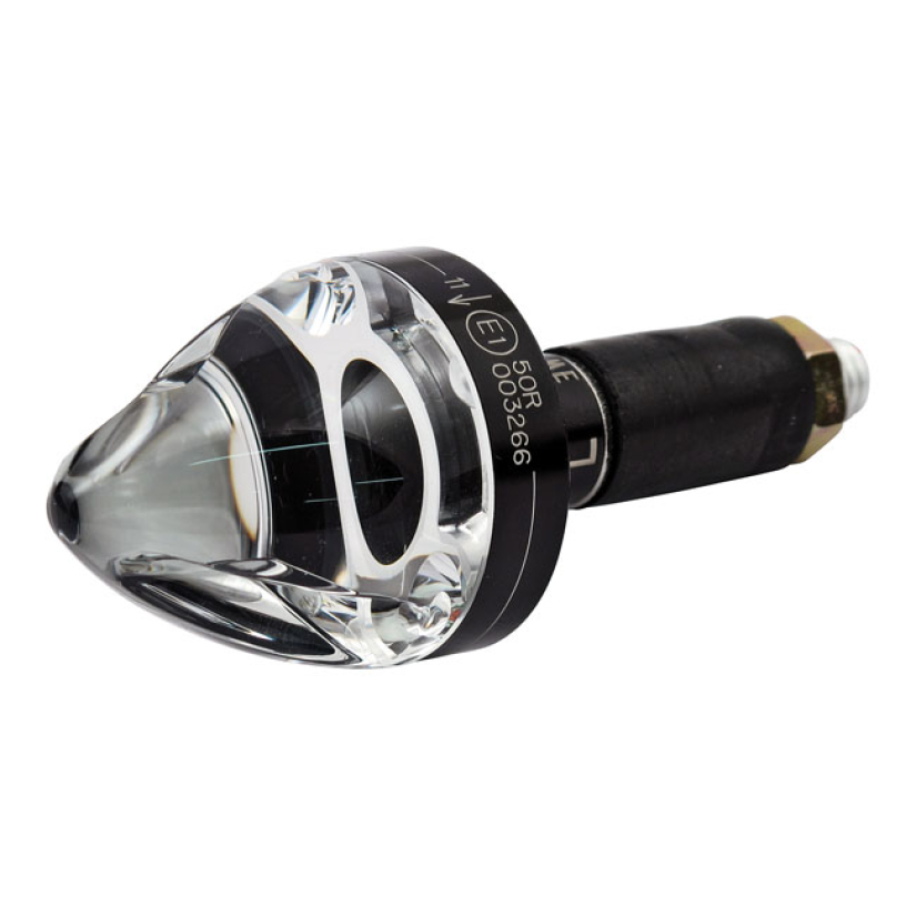 M-BLAZE CONE IN-BAR TURN SIGNALS BLACK 930286