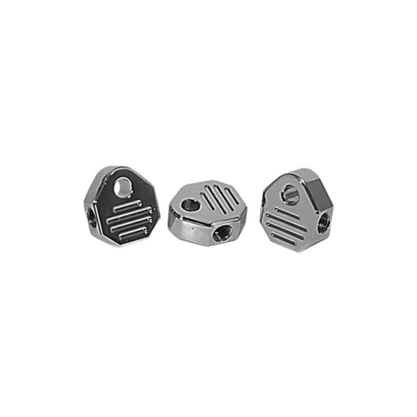 CUSTOM REAR BRAKE TEE. USES INVERTED FLARE AND 1/8" NPT FITTINGS 930661