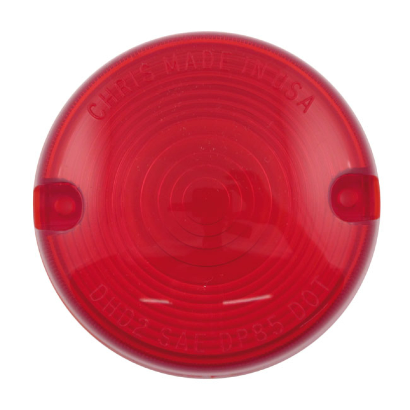 CHRIS TURN SIGNAL REPLACEMENT LENS,RED 932013