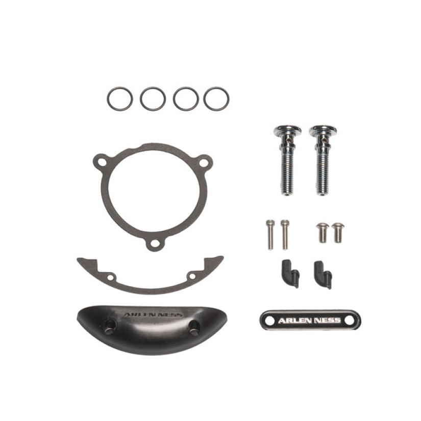 ARLEN NESS, HARDWARE KIT FOR INVERTED AIR CLEANER. BLACK COMPLETE REPL 936608
