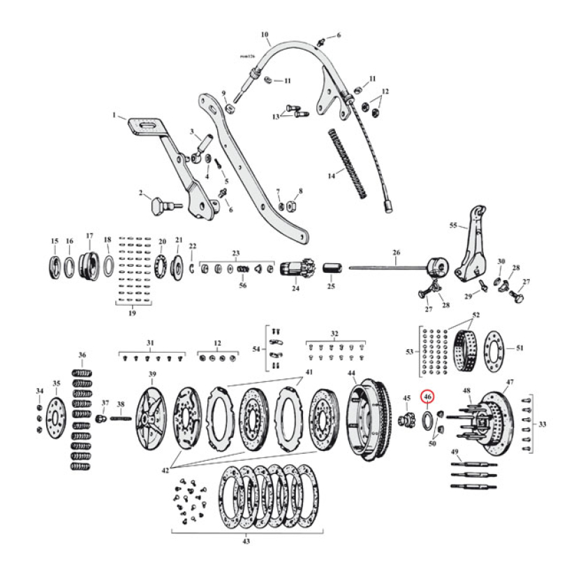 EASTERN LOCKWASHER, CLUTCH NUT 937462