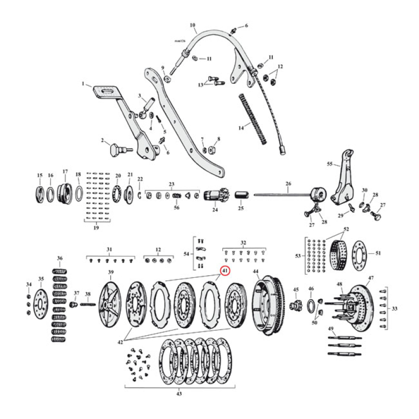 STEEL DRIVE PLATE, CLUTCH 937977