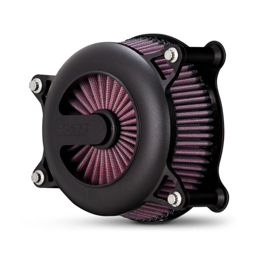 VANCE & HINES, VO2 ROGUE AIR CLEANER KIT. WRINKLE BLACK WRINKLE BLACK 938234