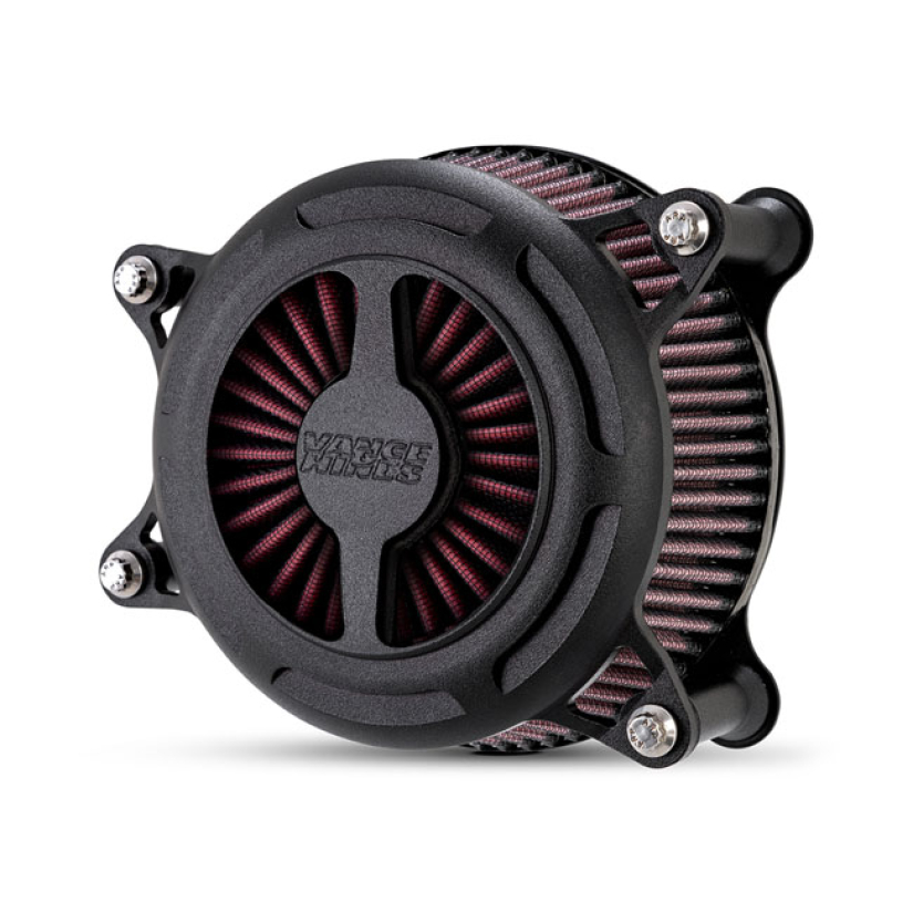 VANCE & HINES, VO2 BLADE AIR CLEANER KIT. WRINKLE BLACK BLACK WRINKLE 938237