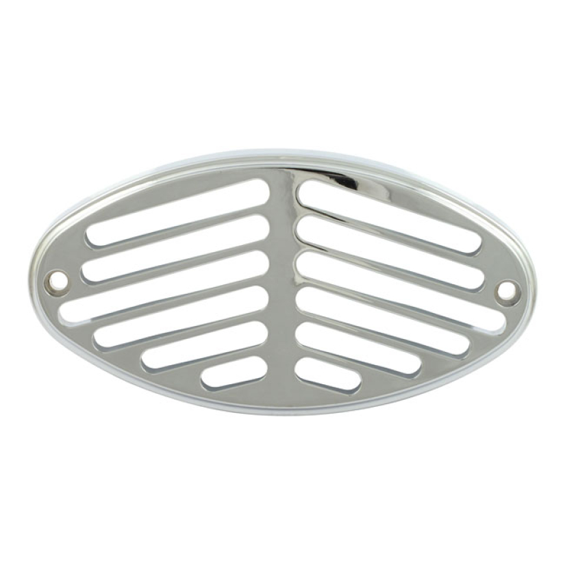 CATEYE TAILLIGHT GRILL. AIR GLIDE, CHROME CHROME PLATED STEEL TAILLIGH 940292