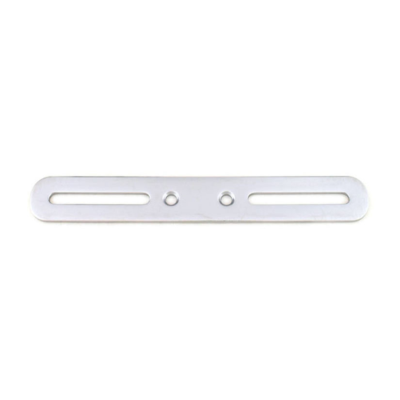 REPLACEMENT LICENSE PLATE BRACKET, TOMBSTONE TAILLIGHT - CHROME PLATED 940394