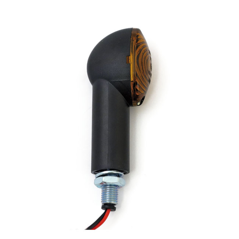 CATEYE MINI TURN SIGNALS 40MM STEM, BLACK WITH DARK LENS ECONOMICAL; S 940855