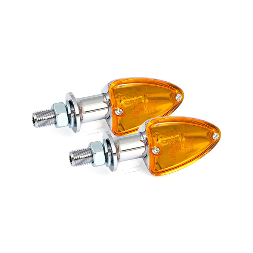 MILANO, HALOGEN TURN SIGNALS. CHROME ALUMINUM HOUSING.  COMES WITH A 1 940942
