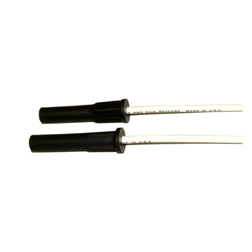 TAYLOR, 8MM PRO COMP UNIV. SPARK PLUG WIRE KIT. WHITE 941247