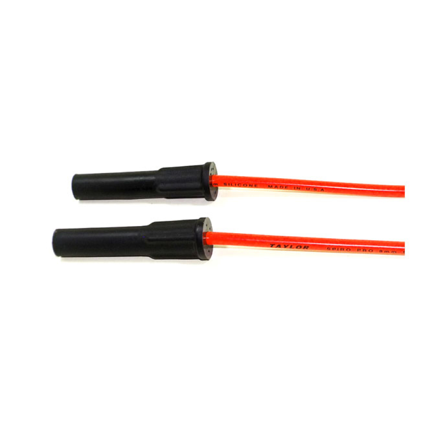 TAYLOR, 8MM PRO COMP UNIV. SPARK PLUG WIRE KIT. ORANGE 941254