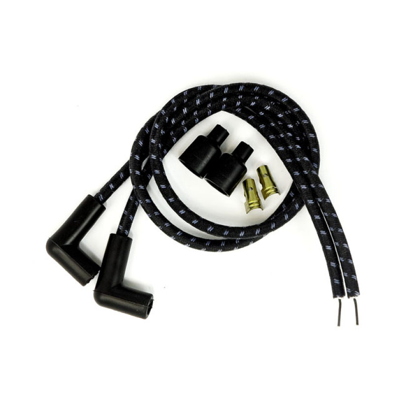 TAYLOR, UNIV. 7MM SPIRO-PRO CLOTH SPARK PLUG WIRE SET. 90Â° 941610