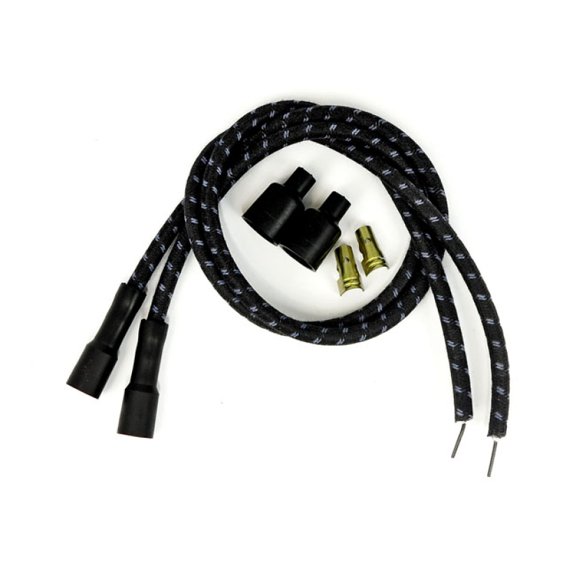 TAYLOR, UNIV. 7MM SPIRO-PRO CLOTH SPARK PLUG WIRE SET. 180Â° 941611