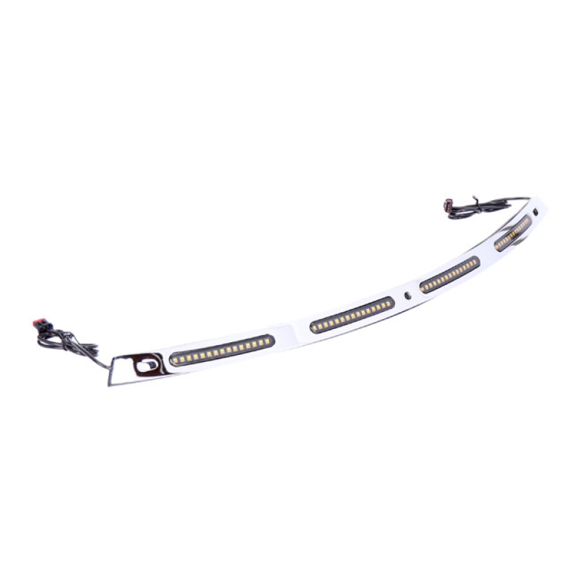CUSTOM DYNAMICS, SEQUENTIAL WINDSHIELD TRIM. CHROME WITH SEQUENTIAL AM 941787