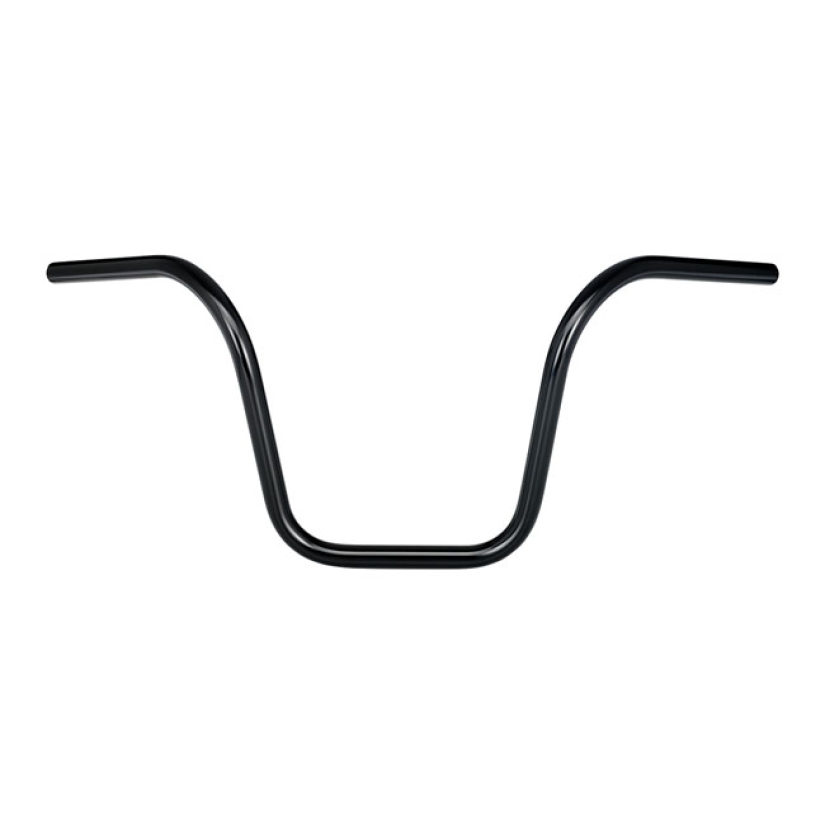 BILTWELL 1" APES HANDLEBAR 12" RISE BLACK 942512