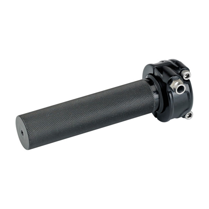 BILTWELL WHISKEY ALU TROTTLE, BLACK 942751