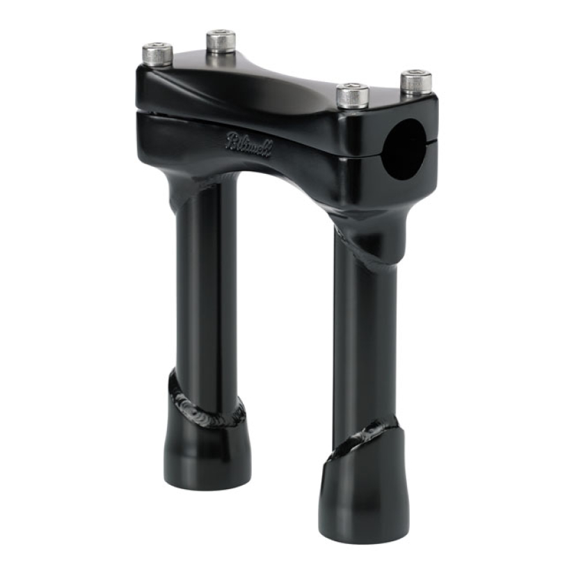 BILTWELL MURDOCK RISERS 6" BLACK BLACK ELECTROPLATED FINISH. THIS COME 942900