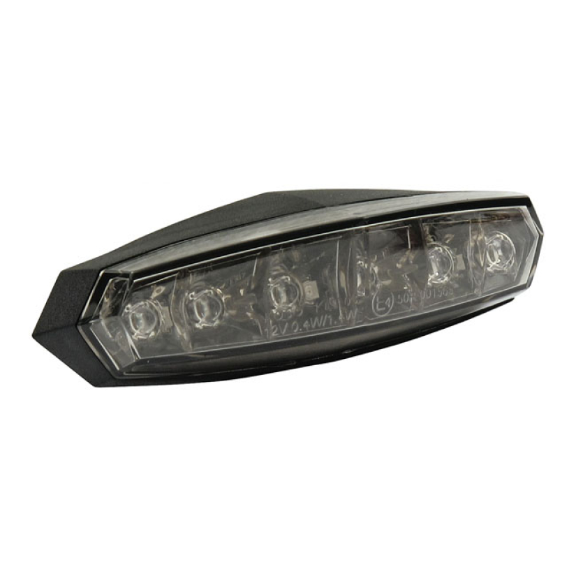 OVERDRIVE MINI LED TAILLIGHT. CLEAR LENS. RED INSERT 943242