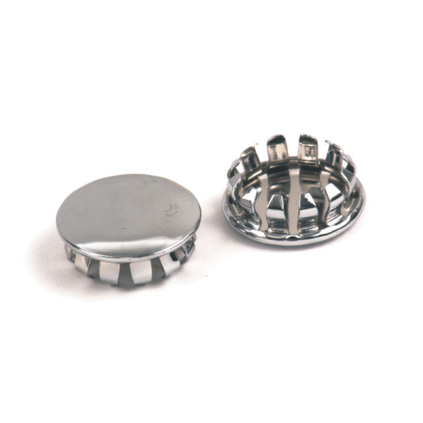 PUSH-IN PLUG, 3/4 CHROME 943576