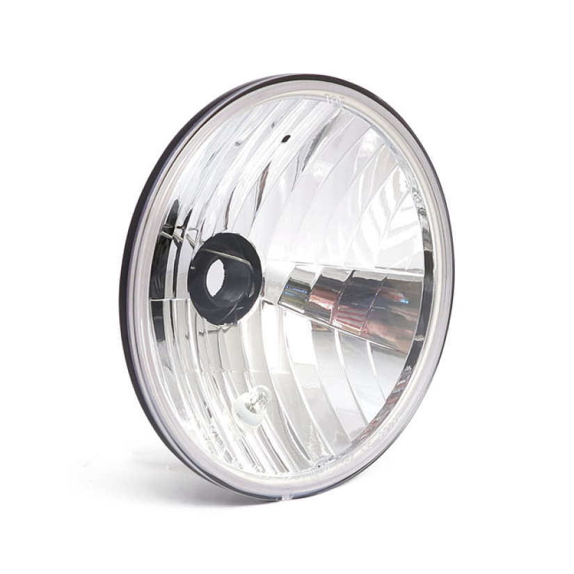 7" H4 HEADLAMP UNIT. CLEAR LENS ECE APPROVED CLEAR LENS.  ASYMMETRIC P 943663