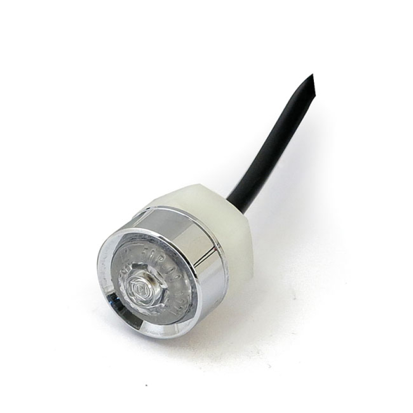 MONO LED TAILLIGHT INSERT. CHROME PERFECT LED TAILLIGHT TO MOUNT ON A 943825