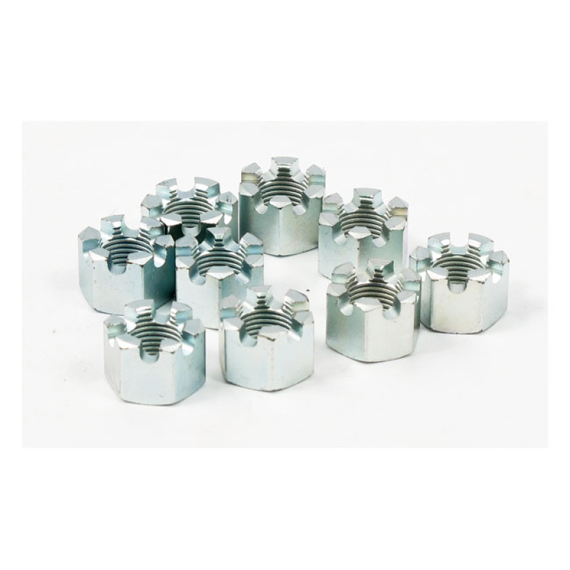 FLANGED CASTLE NUT, SWINGARM PIVOT SHAFT  91-99 DYNA (NU) 949295
