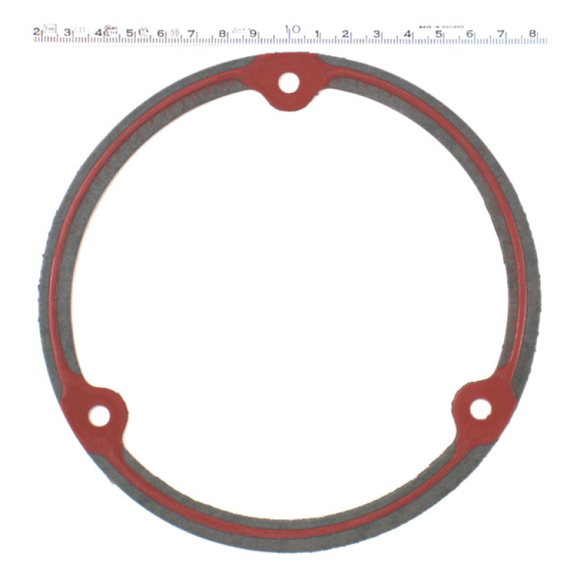 KYTKINLUUKUN TIIVISTE, PAPERI/SILIKONI. 3-REIKÄINEN - JAMES GASKETS, DERBY COVER. SILICONE 950979