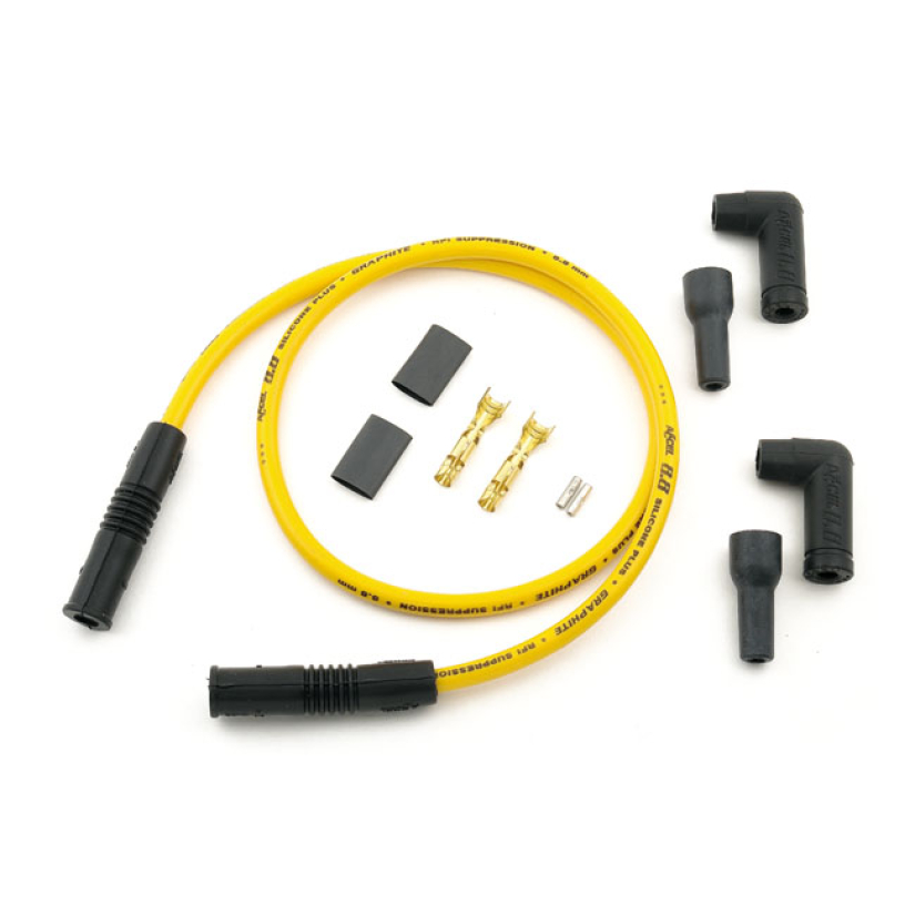 ACCEL, UNIVERSAL 8.8MM SPARK PLUG WIRE SET. YELLOW 951271