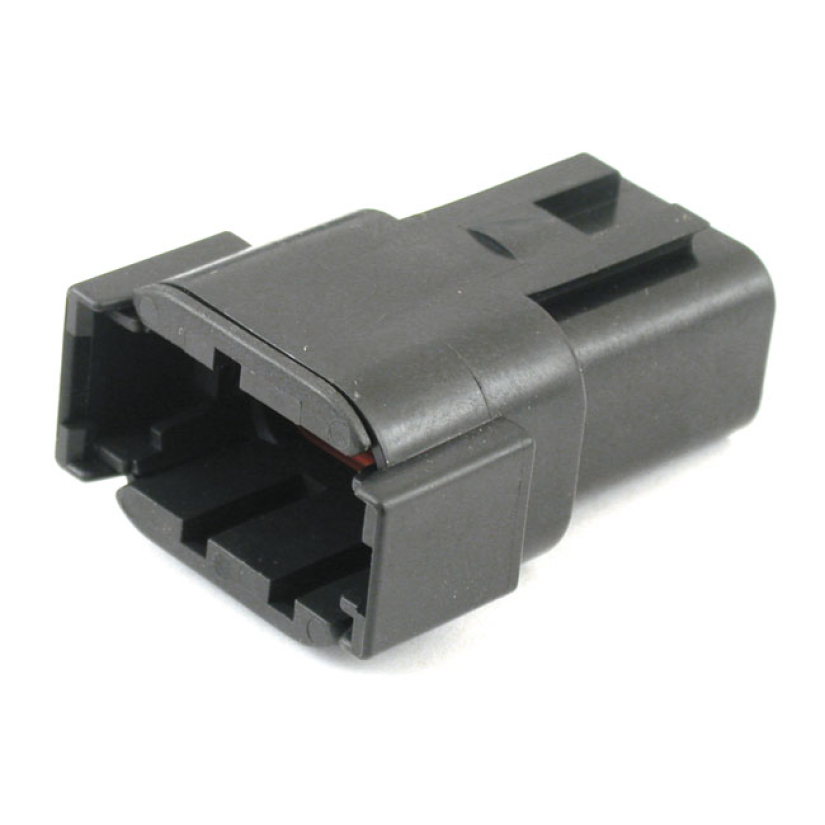 NAMZ PIN HOUSING, 8-WAY, BLACK 951336