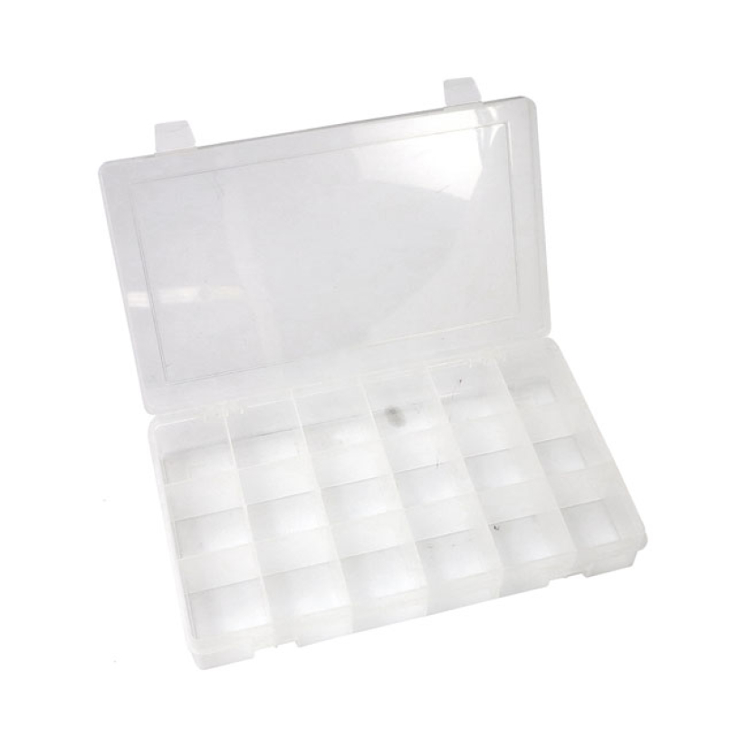 STANDARD CO, UNIVERSAL 18 COMPARTMENT STOREAGE BOX, PLASTIC PLASTIC BO 951800