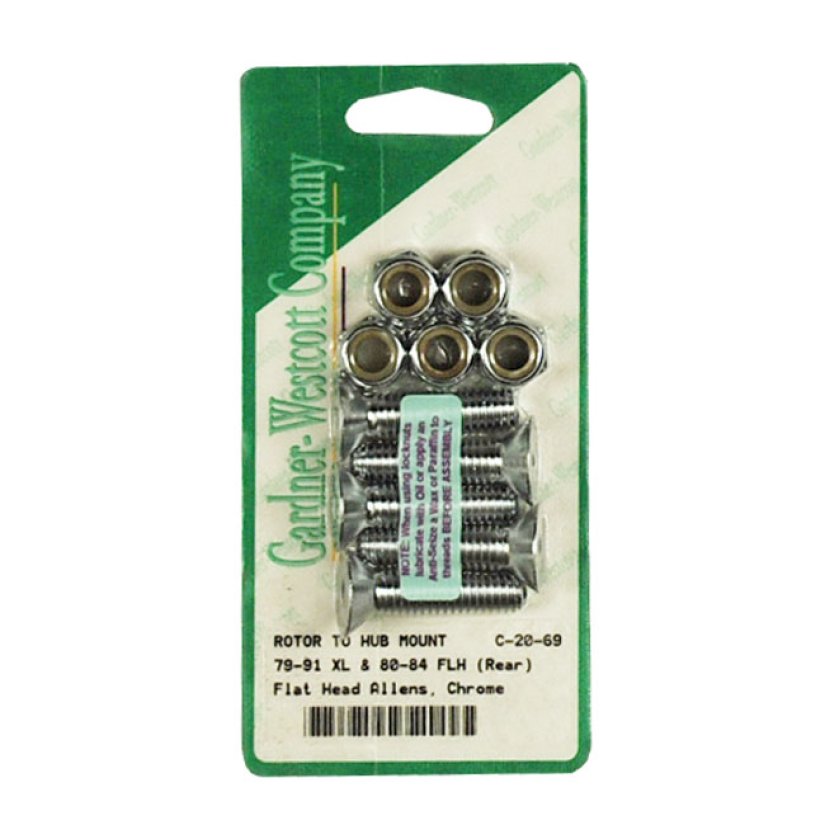 BRAKE ROTOR BOLT KIT, TAPERED 952069