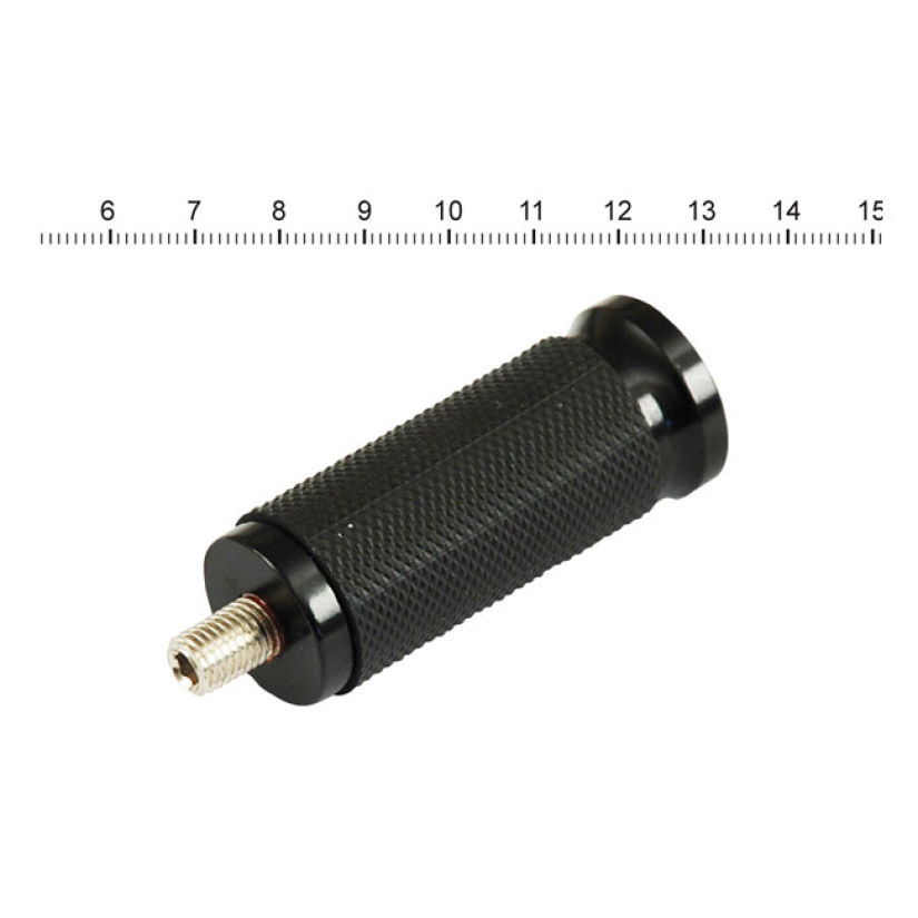 PM, CONTOUR RUBBER WRAPPED SHIFT/BRAKE PEDAL. BLACK BLACK ANODIZED FIN 952498