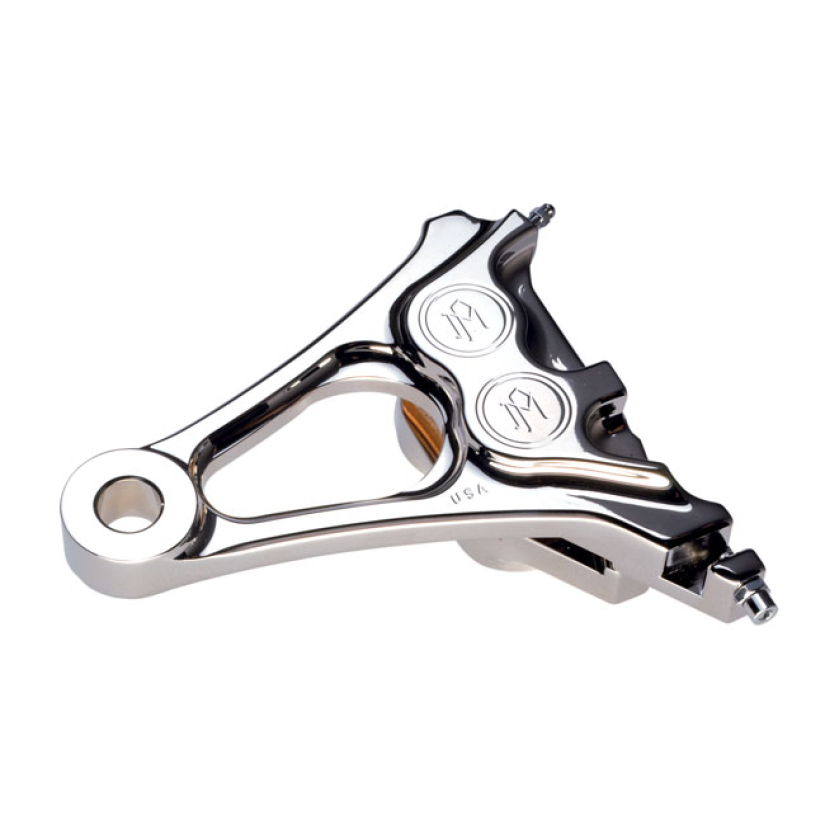 PM, 4-PISTON ONE-PIECE CALIPER/BRACKET, REAR. POLISHED 952562