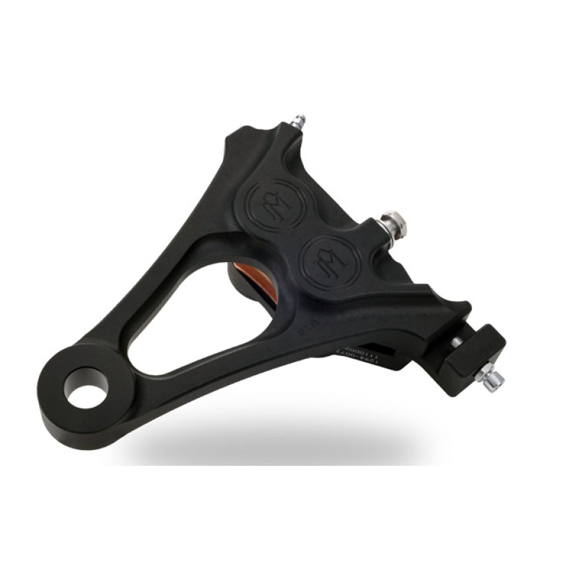 PM, 4-PISTON ONE-PIECE CALIPER/BRACKET, REAR. BLACK 952564