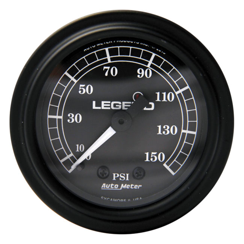 AIR GAUGE, BLACK FAIRING MOUNTED; INCL. HARDWARE 83-13 FLT/TOURING (NU 953266