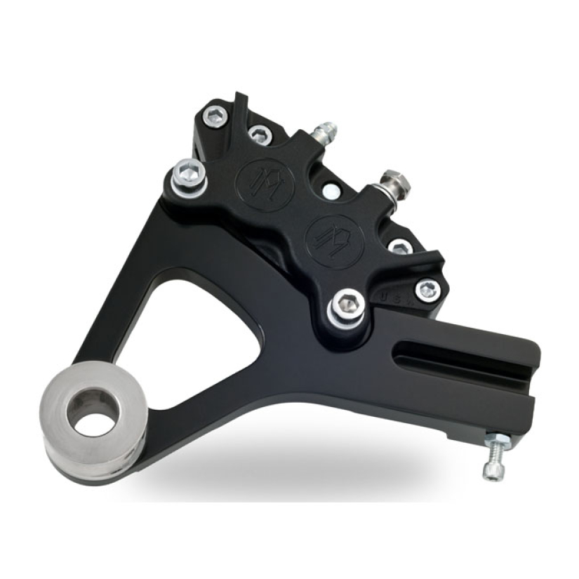 PM, REAR 4-P CALIPER BRACKET, 11.5". BLACK 953408