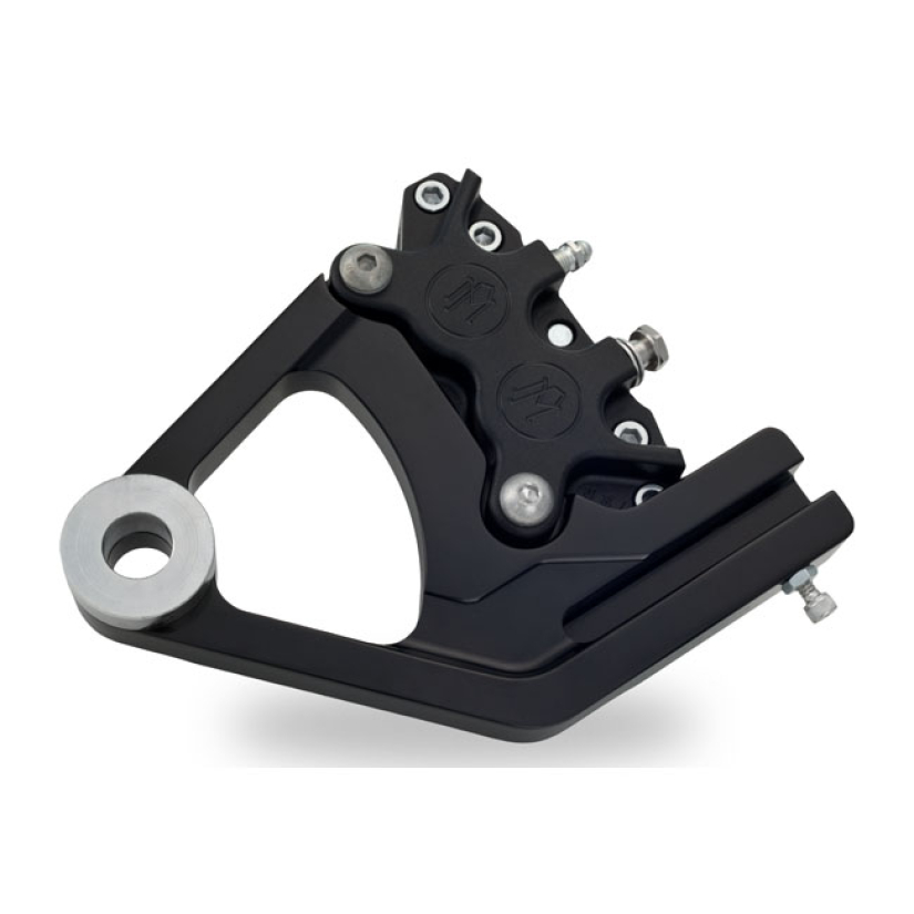 PM, REAR CALIPER BRACKET, 11.5". BLACK - BLACK ANODIZED  - CNC MACHINE 953410