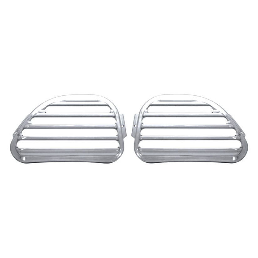 COVINGTONS, FINNED SPEAKER COVERS. CHROME CHROME PLATED ALUMINUM. SPEA 953719