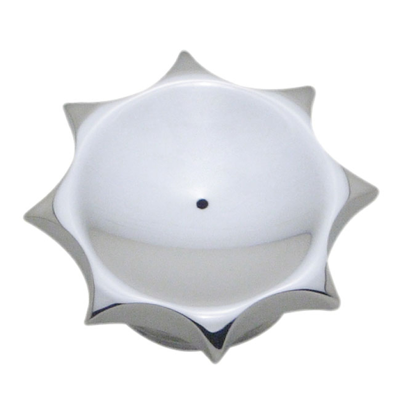 COVINGTONS ALU GAS CAP SPROCKET VENTED; CHROME; INCLUDES SPECIAL WELD- 953832