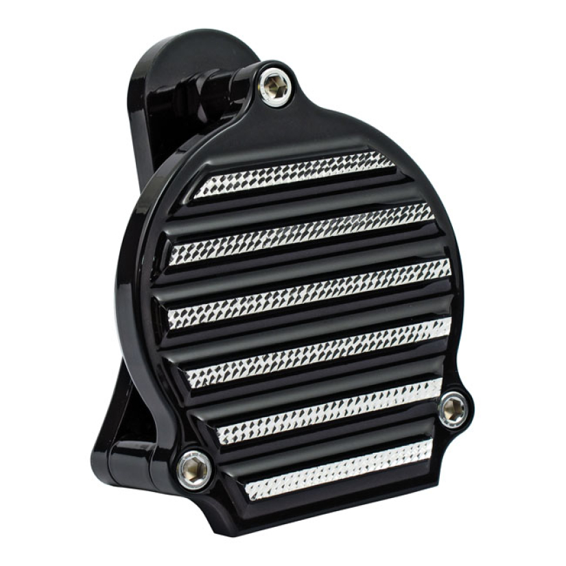 COVINGTONS, HORN & COVER KIT. BLACK DC BLACK DIAMOND CUT FINISH. COMPL 953893