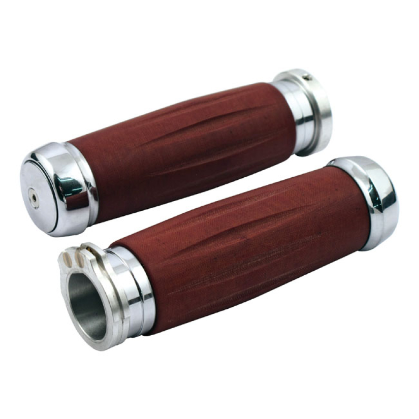 RIVERSIDE BAKELITE RETRO GRIP SET, CHR. 954000