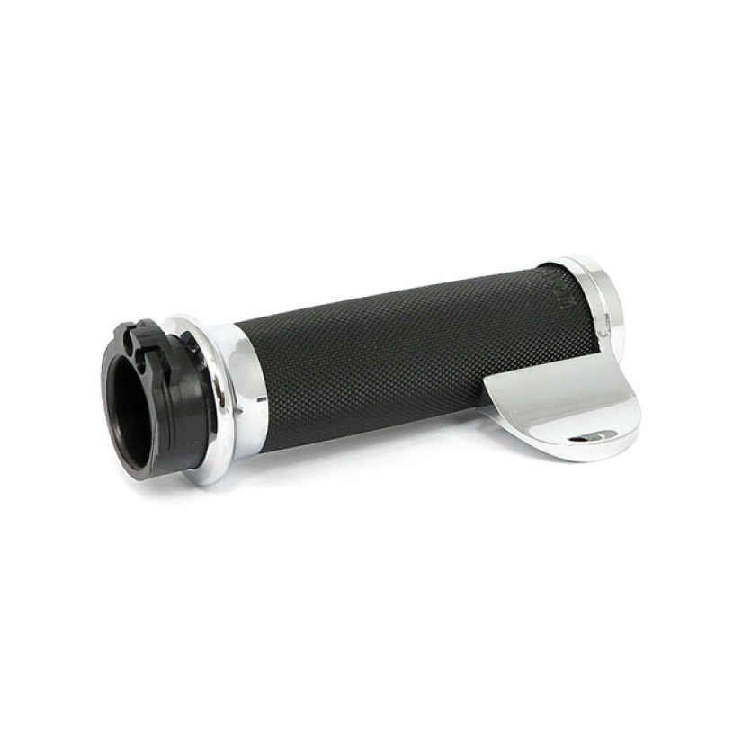 AVON THROTTLE ASSIST END CAP CUSTOM CONTOUR, CHROME USA MANUFACTURED W 956152