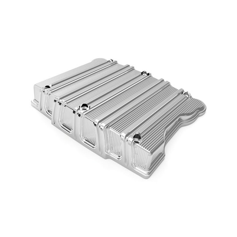 ARLEN NESS, 10-GAUGE ROCKER COVER SET. CHROME CHROME PLATED CNC MACHIN 956424