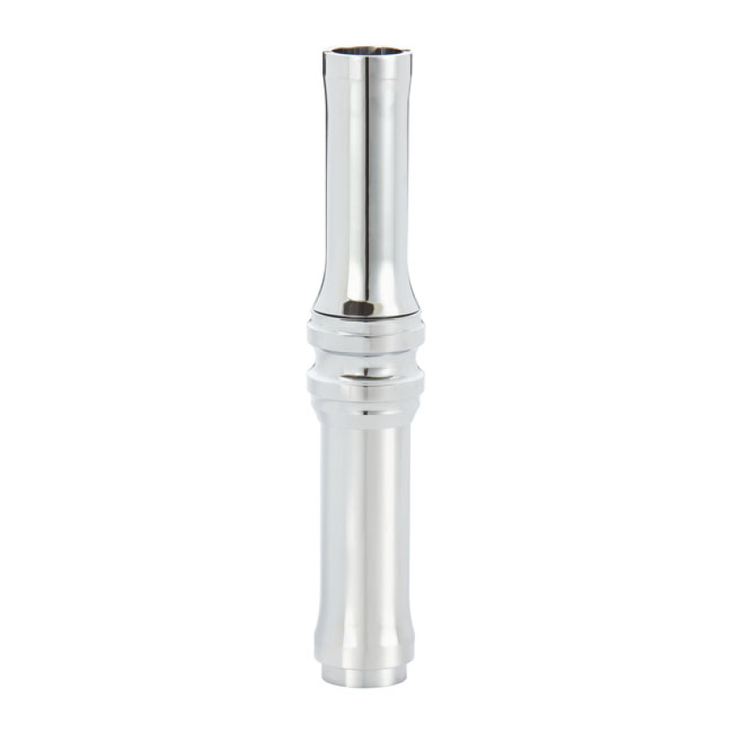 ARLEN NESS, TC 10-GAUGE PUSHROD COVER SET. CHROME CHROME. CNC MACHINED 956432