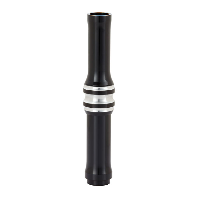 ARLEN NESS, TC 10-GAUGE PUSHROD COVER SET. BLACK GLOSS BLACK CONTRAST 956433