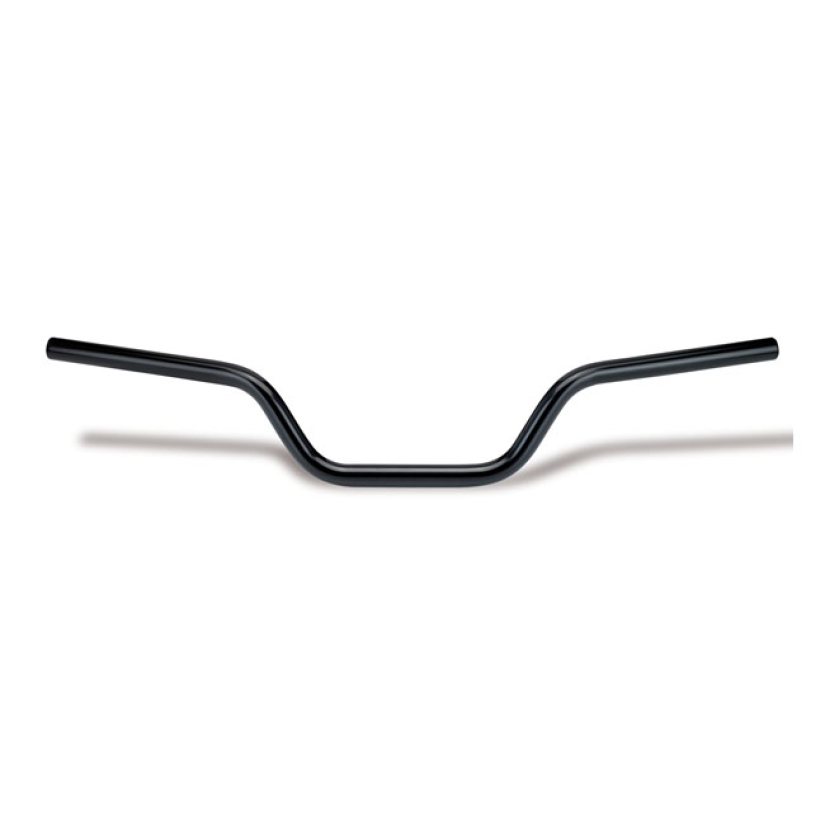 BILTWELL 1" HANDLEBAR TRACKER HIGH BLACK BLACK ELECTROPLATED 1" HANDLE 956911
