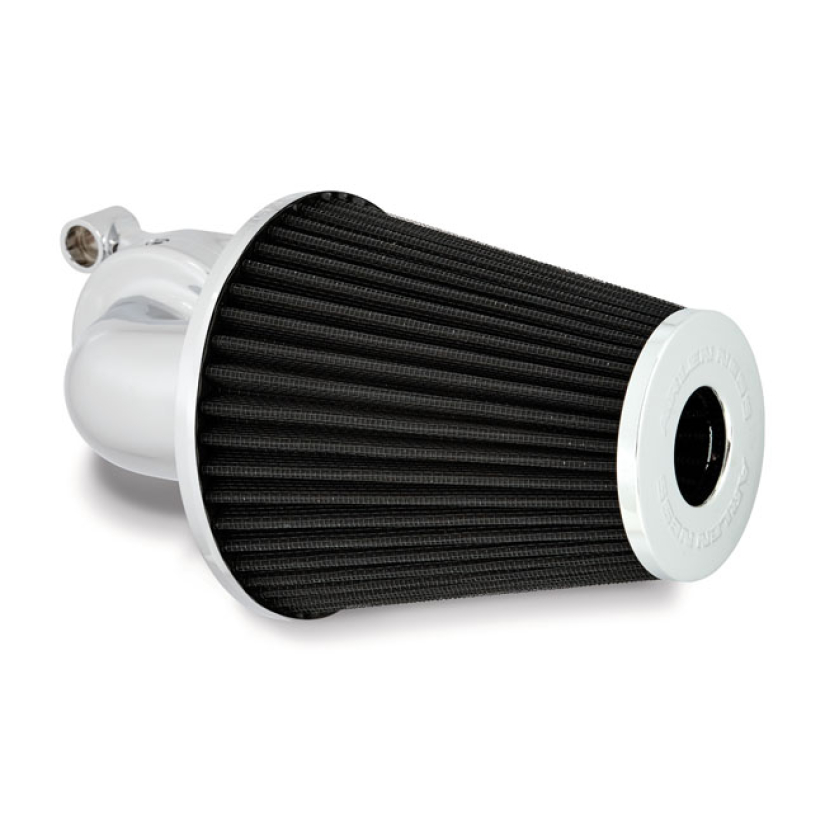 ARLEN NESS, 90Ø MONSTER SUCKER AIR CLEANER. NO COVER CHROME PLATED BIL 958741