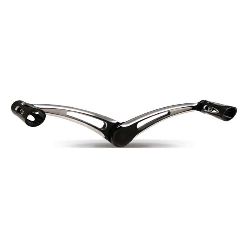 ARLEN NESS, HEEL/TOE SHIFT KIT. DEEP CUT. BLACK BLACK ANODIZED FINISH. 959150