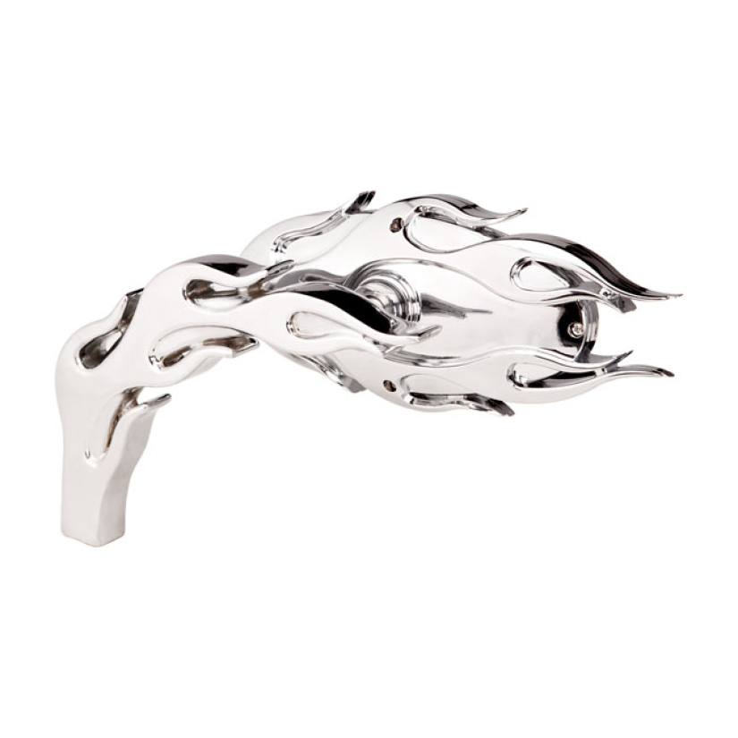 NESS FLAMED CHROME MIRROR, LEFT 959488
