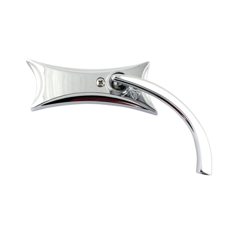 ARLEN NESS, FOUR POINT CHROME MIRROR RIGHT SIDE; GLASS DIMENSIONS WIDT 959495